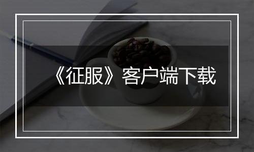 《征服》客户端下载