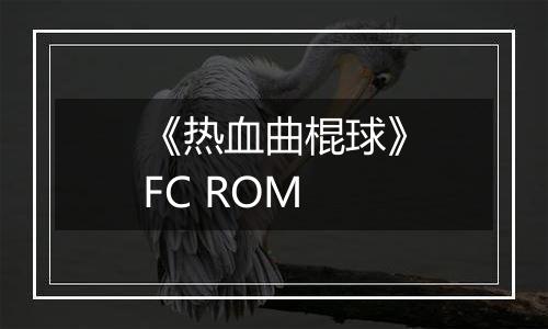 《热血曲棍球》FC ROM
