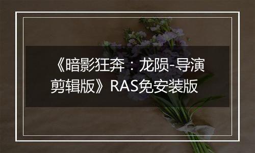 《暗影狂奔:龙陨-导演剪辑版》RAS免安装版