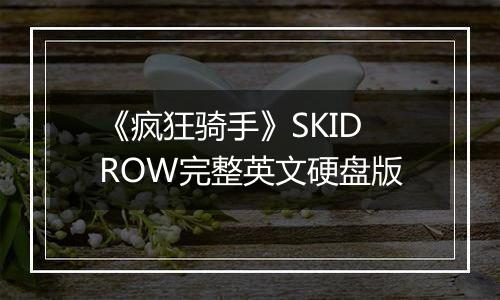 《疯狂骑手》SKIDROW完整英文硬盘版