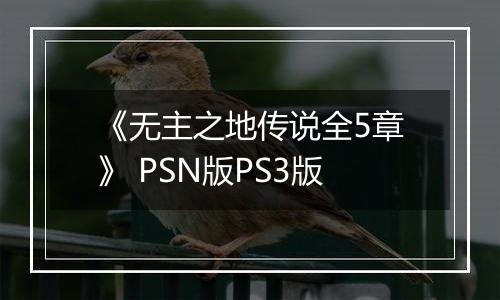 《无主之地传说全5章》 PSN版PS3版