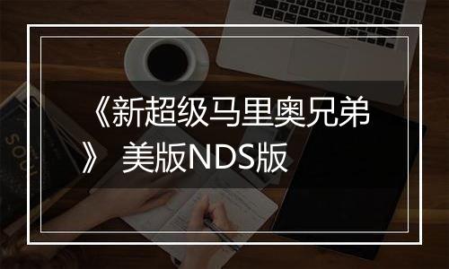 《新超级马里奥兄弟》 美版NDS版