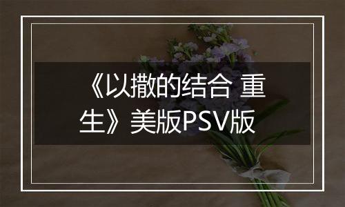 《以撒的结合 重生》美版PSV版