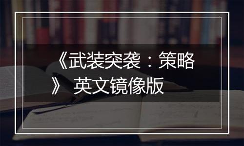 《武装突袭:策略》 英文镜像版