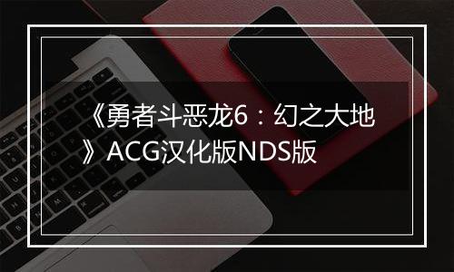 《勇者斗恶龙6:幻之大地》ACG汉化版NDS版最新版