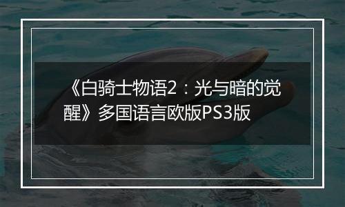 《白骑士物语2：光与暗的觉醒》多国语言欧版PS3版