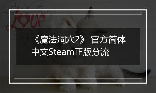 《魔法洞穴2》 官方简体中文Steam正版分流