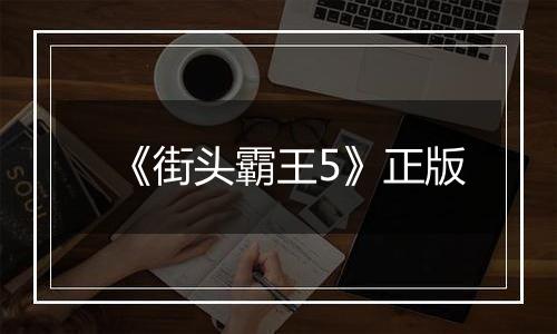 《街头霸王5》正版