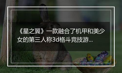 《星之翼》一款融合了机甲和美少女的第三人称3d格斗竞技游戏！