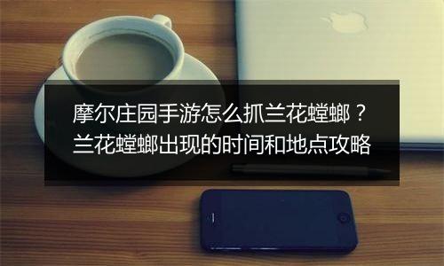 摩尔庄园手游怎么抓兰花螳螂?兰花螳螂出现的时间和地点攻略