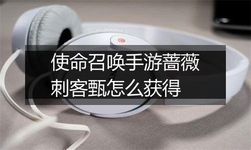 使命召唤手游蔷薇刺客甄怎么获得