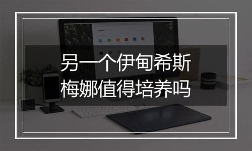 另一个伊甸希斯梅娜值得培养吗