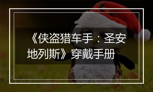 《侠盗猎车手：圣安地列斯》穿戴手册
