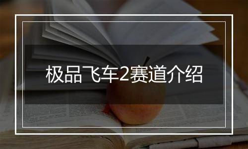极品飞车2赛道介绍