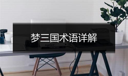 梦三国术语详解