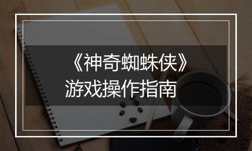 《神奇蜘蛛侠》游戏操作指南