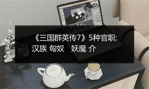 《三国群英传7》5种官职:汉族 匈奴   妖魔 介