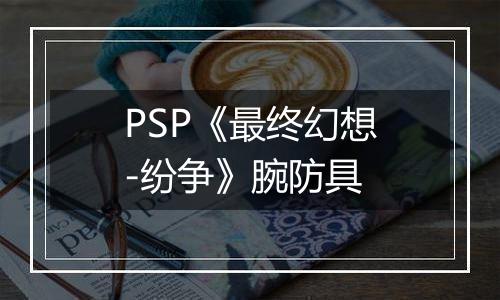 PSP《最终幻想-纷争》腕防具